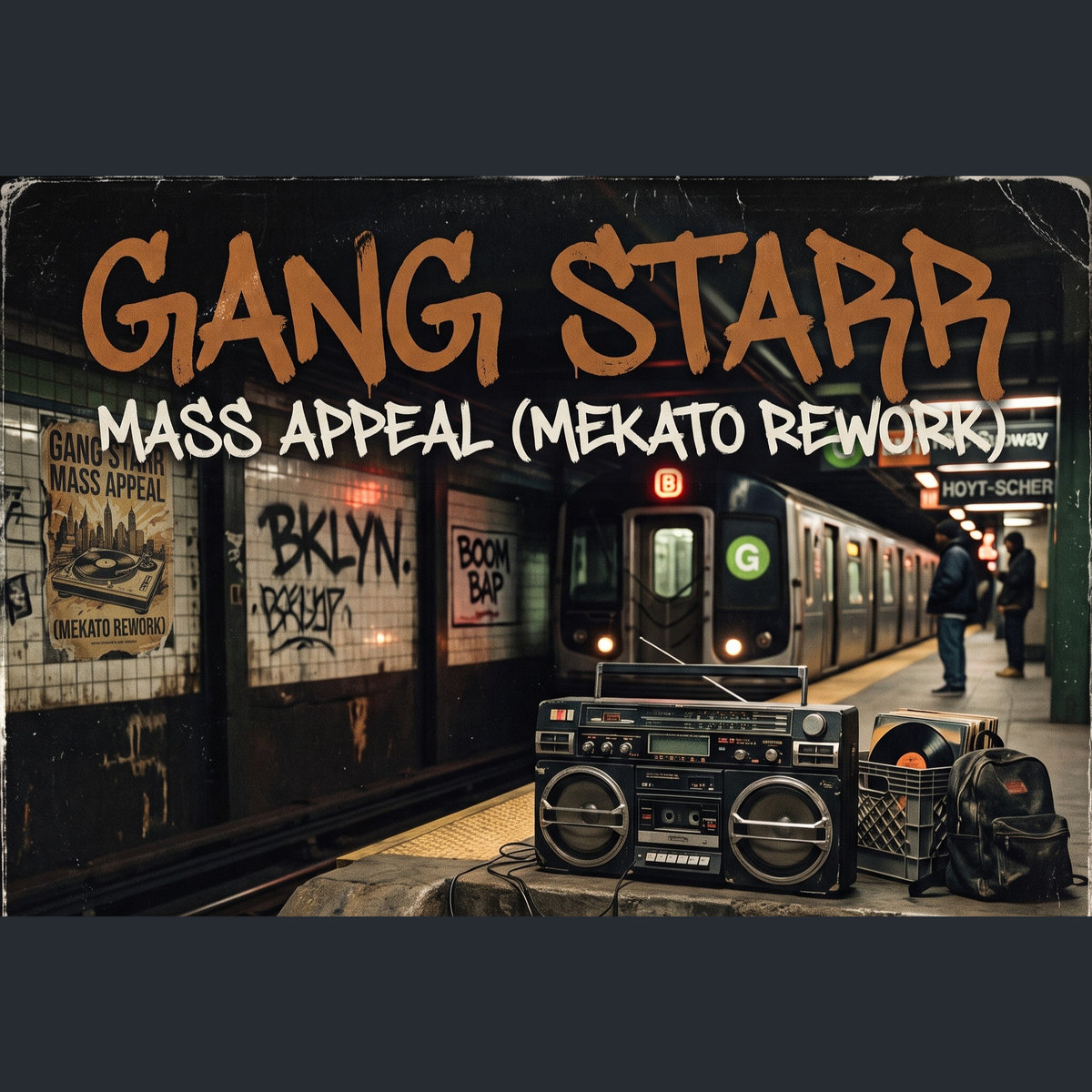 Artwork for Gang Starr - Mass Appeal, Mekato Rework